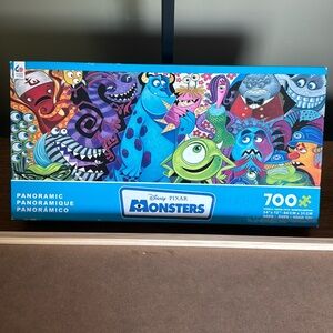 Monsters Inc Panoramic Puzzle 700pc